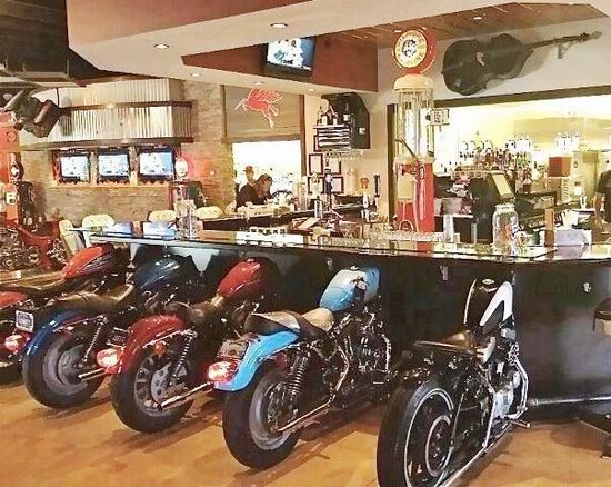 Decoração de Moto Bar