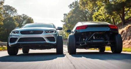 Qual é a diferença entre tração dianteira e traseira? Qual é a diferença entre tração dianteira e traseira