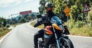 Como evitar acidentes ao pilotar uma moto